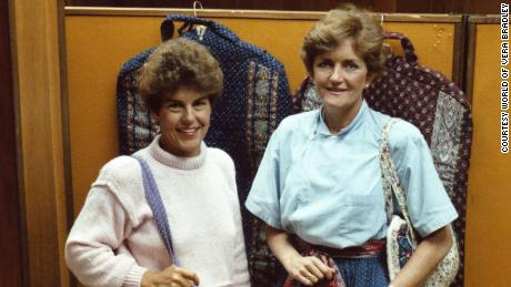 Vera Bradley&#39;s co-founders Barbara Bradley Baekgaard and Patricia Miller.