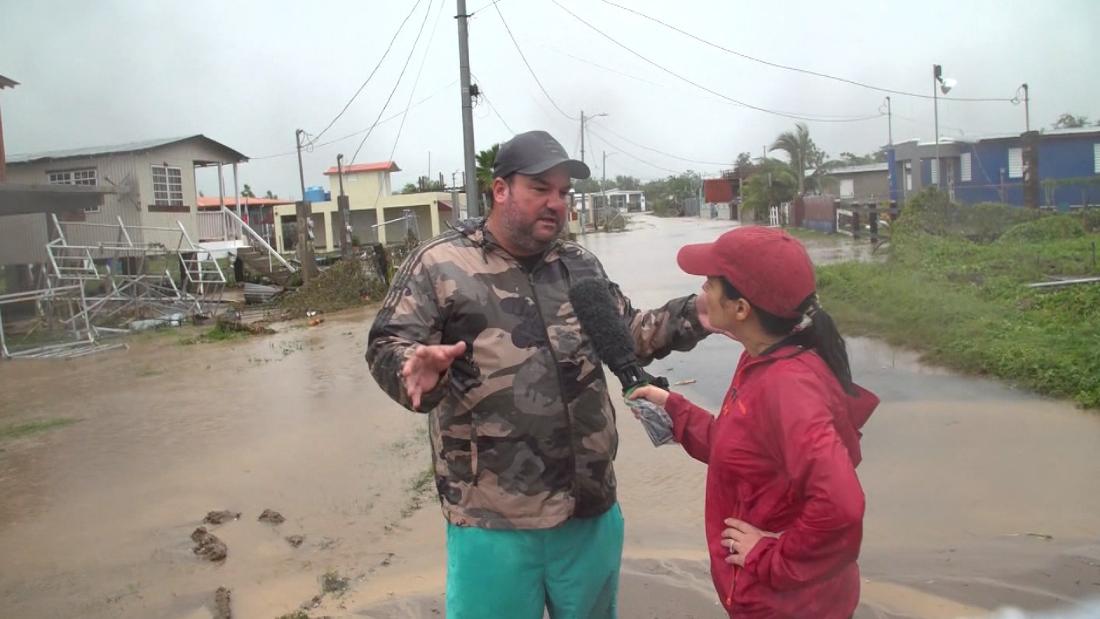 Watch: Puerto Rico resident says Hurricane Fiona has already caused more devastation than Maria  – CNN Video