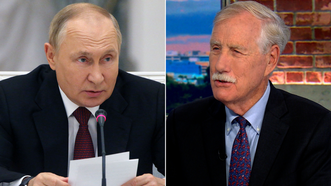Watch: Sen. Angus King predicts likely next step for Putin in Ukraine – CNN Video