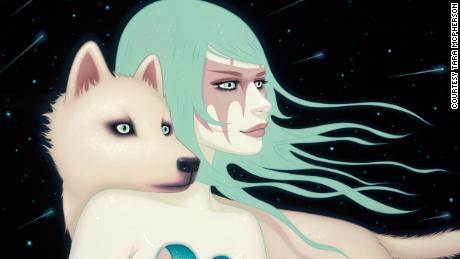 Tara McPherson&#39;s &quot;The Wanderers&quot; is one of her works that was included in the dataset underpinning Stable Diffusion.