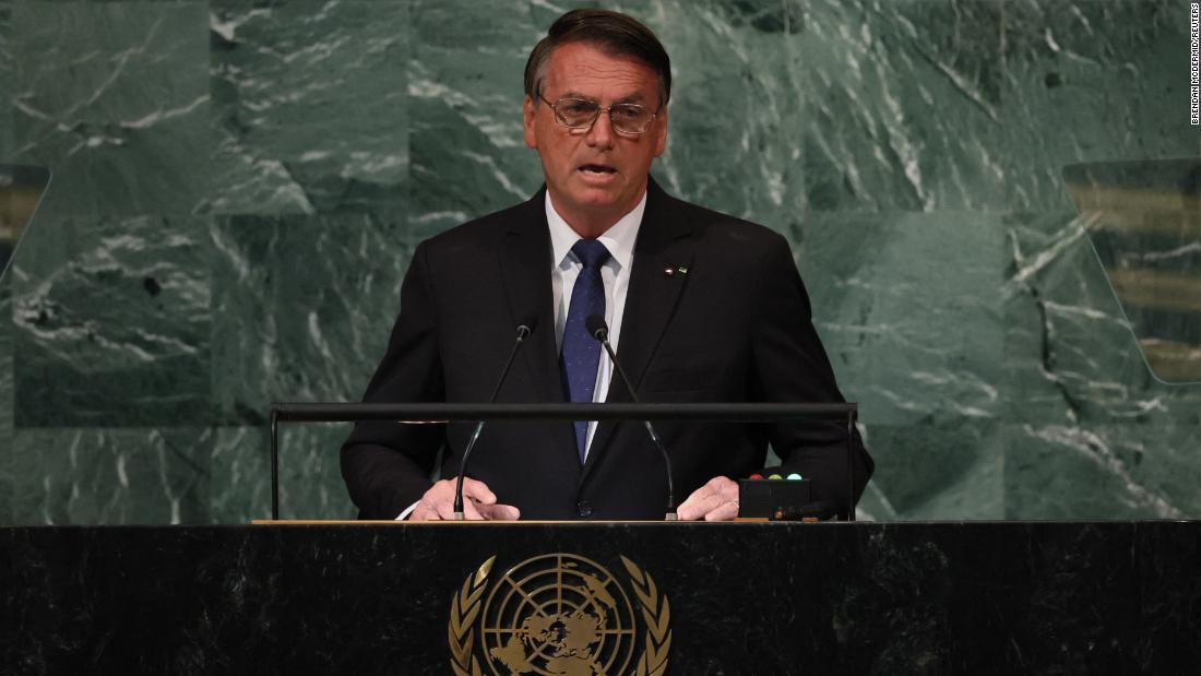 Bolsonaro stumps for reelection in United Nations speech