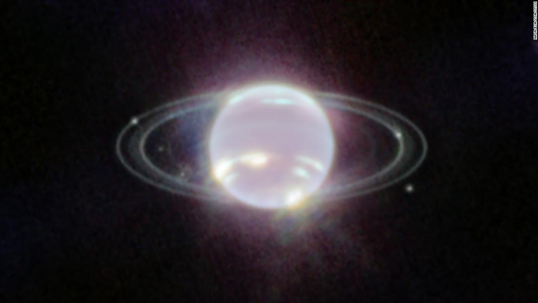 Webb captured the clearest view of the Neptune&#39;s rings in over 30 years.