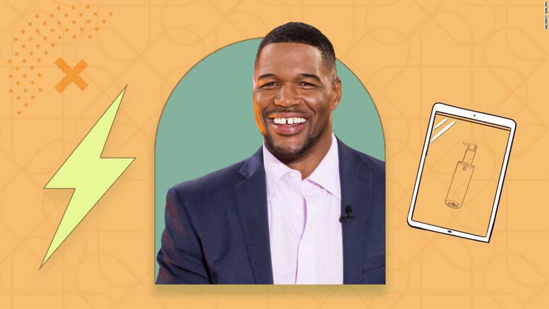 Michael Strahan, host of 'Good Morning America,' gives his travel must-haves