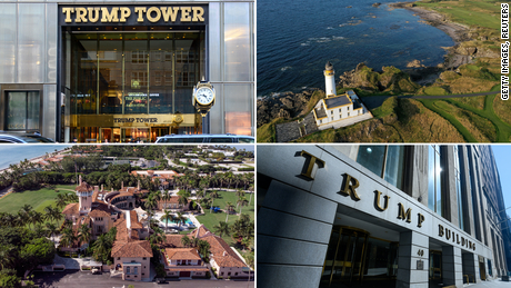 Here are the Trump properties at the center of the New York attorney general&#39;s lawsuit against the former President and his family