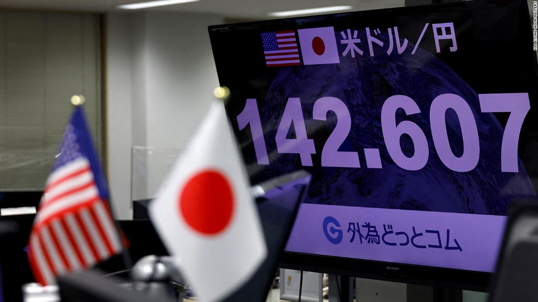 Japan intervenes to prop up the yen for first time in 24 years