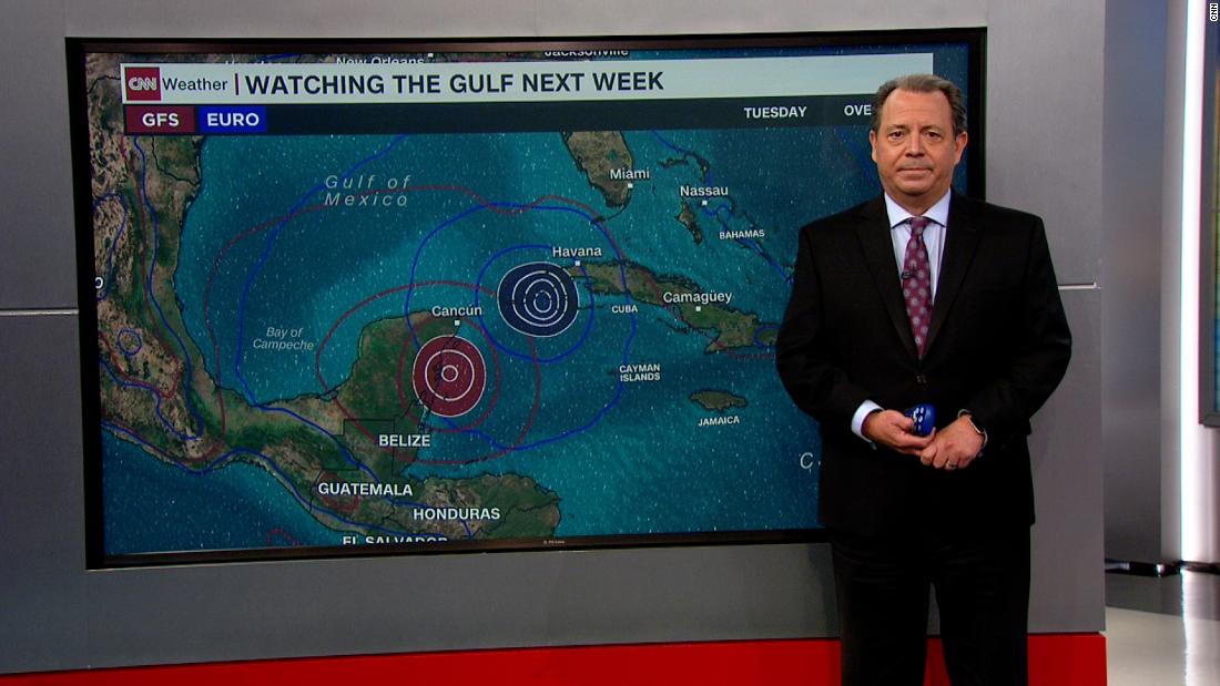 See what models show about next storm threatening Gulf Coast – CNN Video