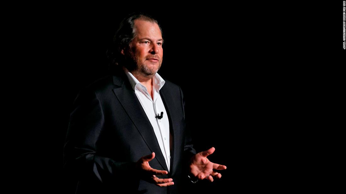 Marc Benioff would buy Twitter if he could