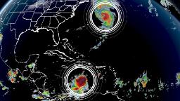 220923093503 weather satellite fiona and tropical depression nine hp video Tropical Depression Nine forms in the Caribbean while Fiona tracks towards Canada