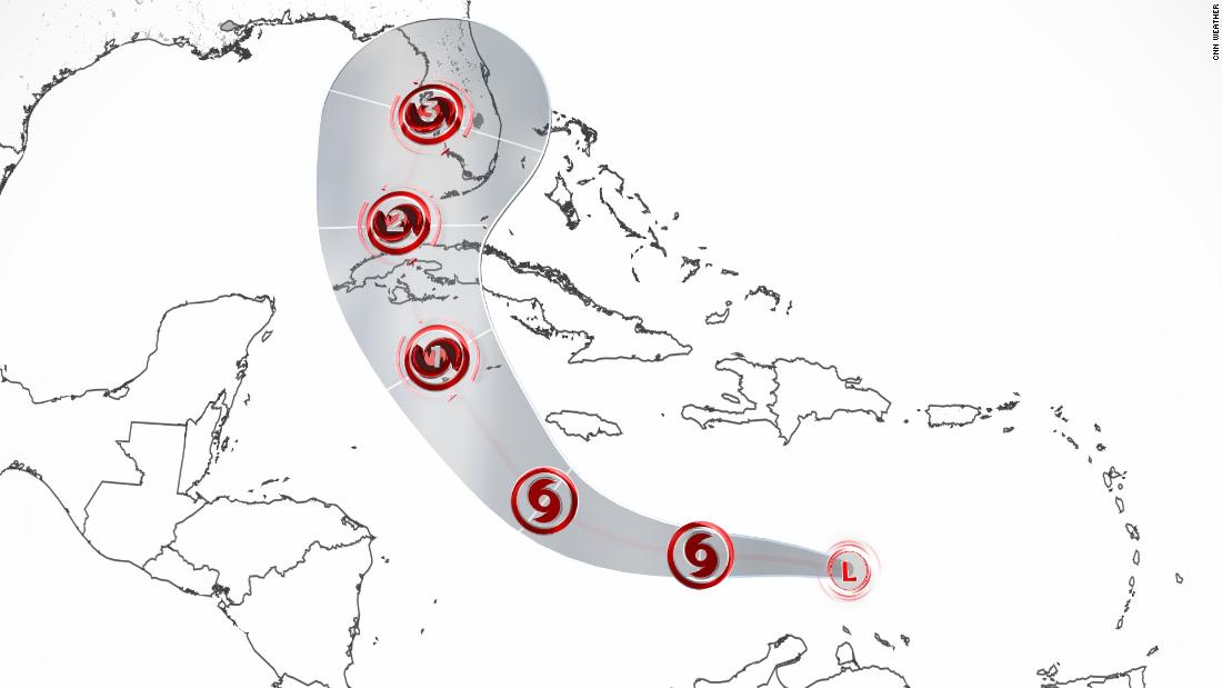 Tropical Depression Nine forecast to be a major hurricane next week – CNN Video