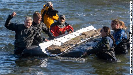 It is the second significant historic canoe discovery in the Lake Mendota, following the recovery of a 1,200-year-old example last year.