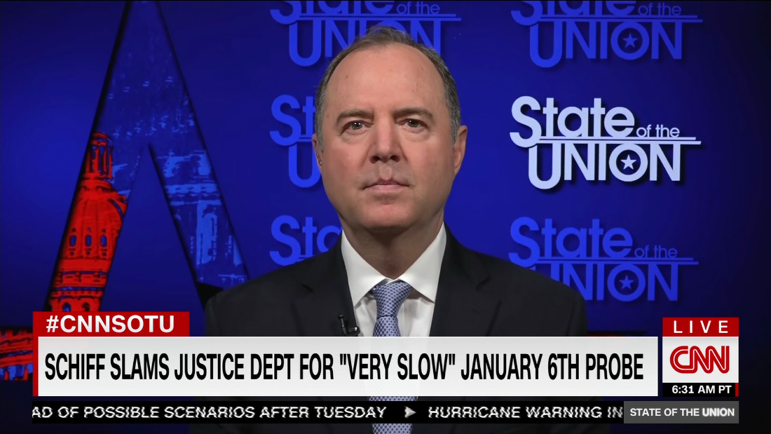 Schiff criticizes DOJ over apparent lack of ‘urgency’ in January 6 probe – CNN Video