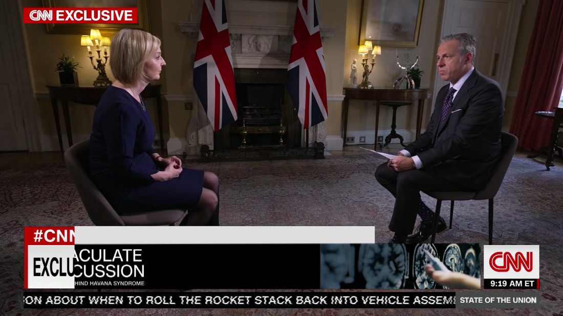 Jake Tapper’s US exclusive interview with UK PM Liz Truss (Part Two) – CNN Video
