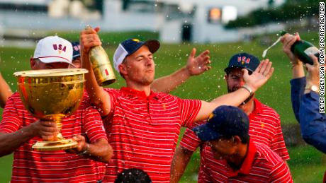 Jordan Spieth crowned the Lion King after Presidents Cup masterclass