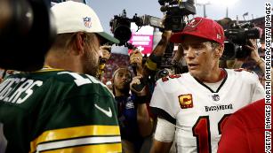 Official NFL Shop - The NFC title is on the line as Tom Brady and the Tampa  Bay Buccaneers face off against Aaron Rodgers and the Green Bay Packers!  #GoPackGo or #GoBucs