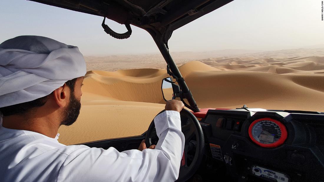 The man who knows every sand dune in the desert