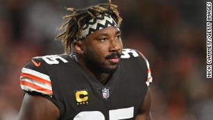 Cleveland Browns news: Myles Garrett 'glad' no snow, slipping