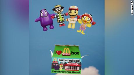 The Happy Meals for adults goes on sale October 3.