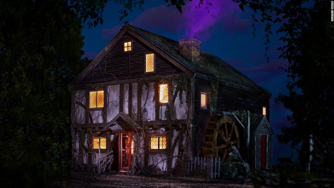 The scariest house on Airbnb is the 'Hocus Pocus' cottage