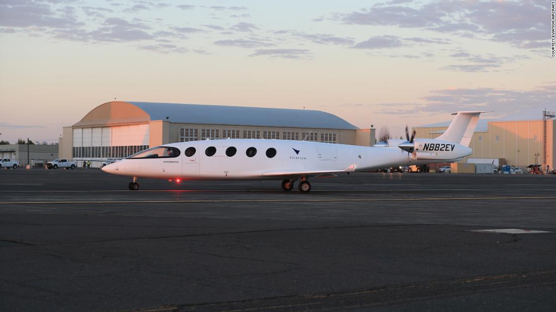 Alice, the first all-electric passenger airplane, takes flight