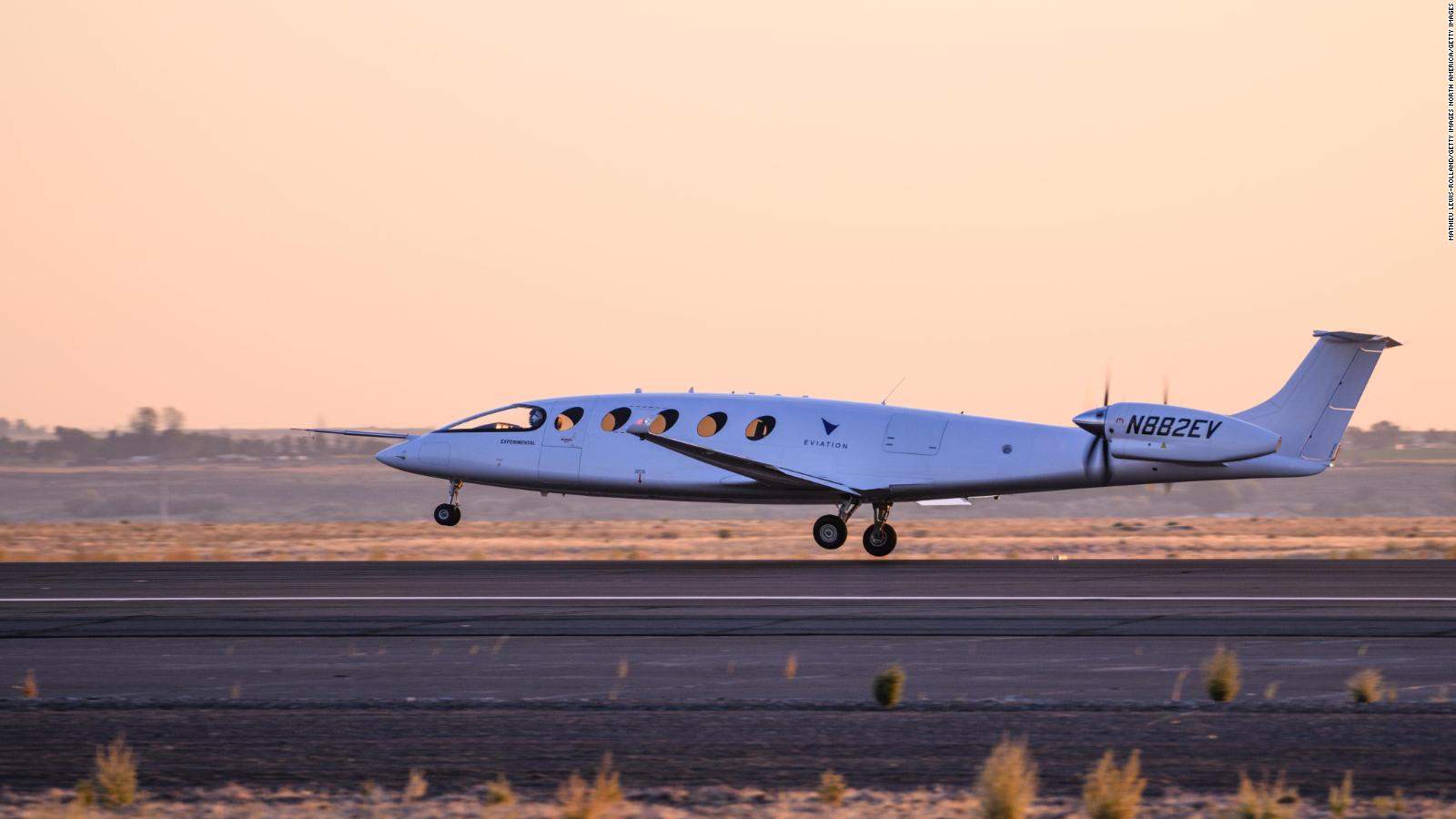 Conoce A Alice El Primer Avión De Pasajeros Completamente Eléctrico Cnn Video 8630