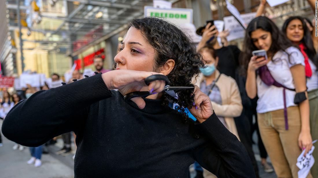 Grief, protest and power: Why Iranian women are cutting their hair
