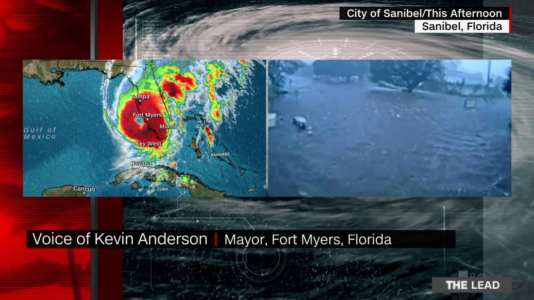 “They’re all flooded. Windows blown out.” Mayor Kevin Anderson describes damage to businesses in his city as Hurricane Ian slams southwest Florida – CNN Video