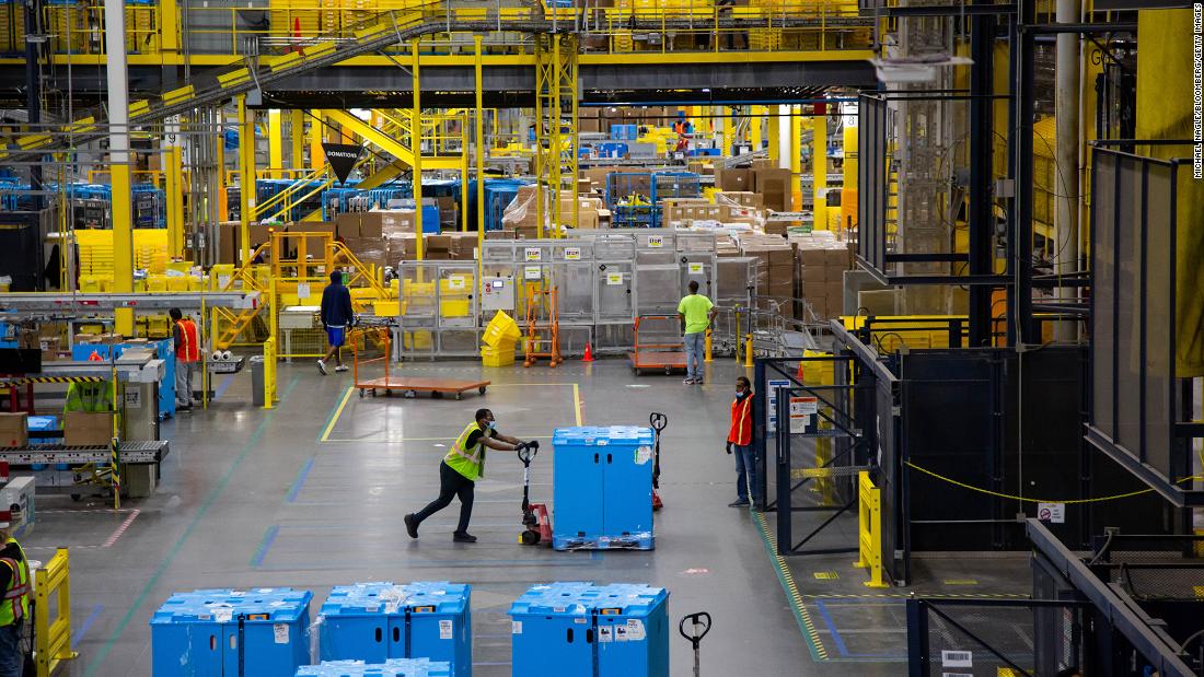Amazon raising hourly pay for warehouse and delivery workers