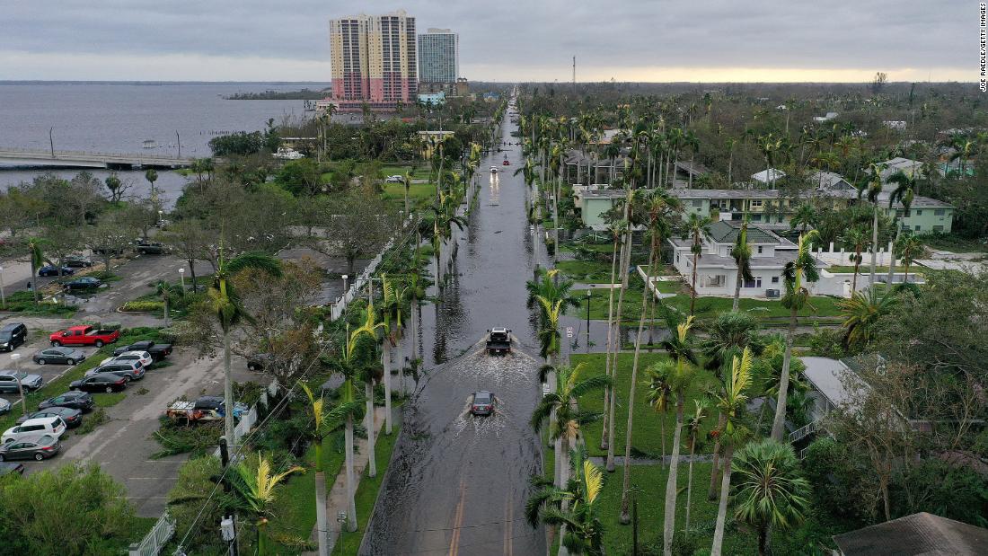 Ian has weakened into a tropical storm and continues to hit Florida