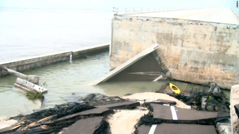 Hurricane Ian damage: Causeway connecting Florida mainland to island crumbled into ocean