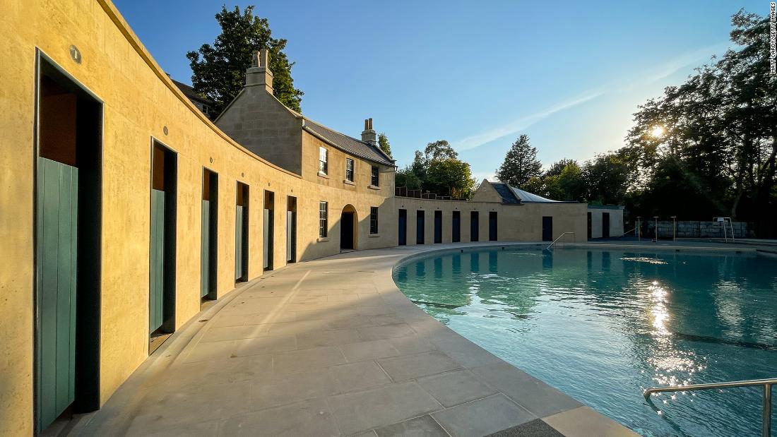 Historic 207-year-old outdoor swimming pool reopens in England