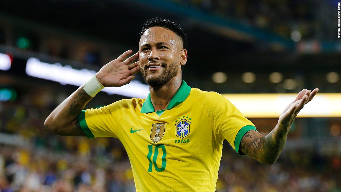 Brazilian soccer star Neymar Jr. faces criticism for Bolsonaro support