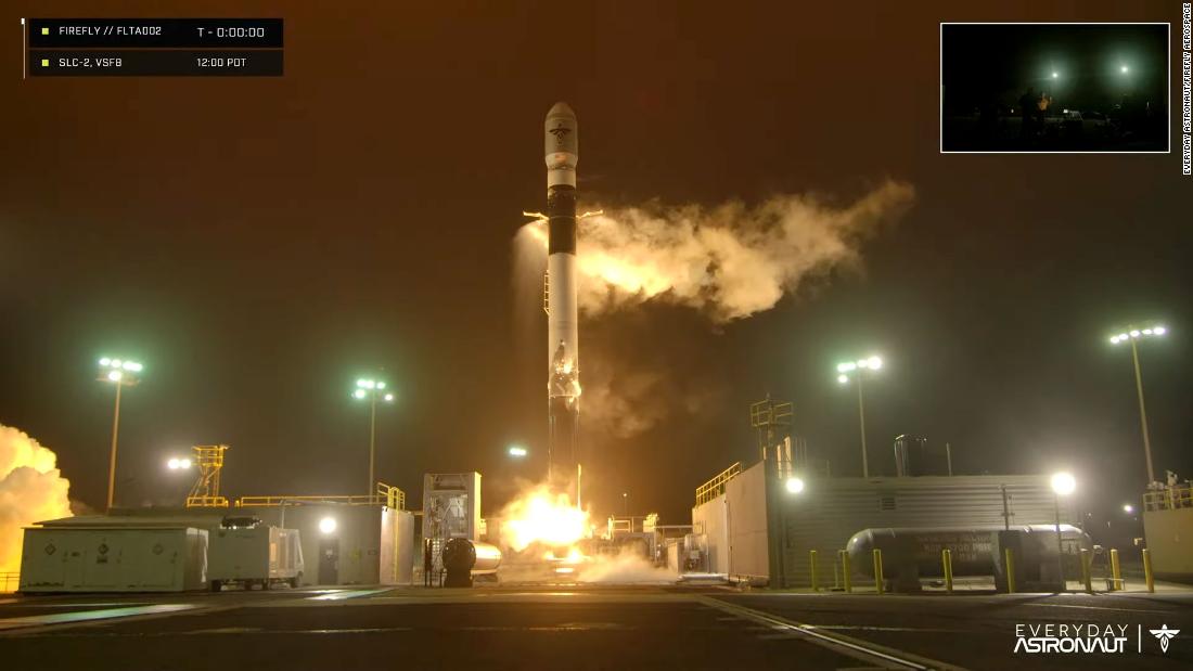 Firefly successfully launches unmanned rocket