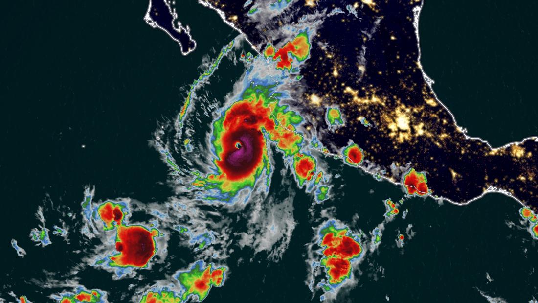 Hurricane Orlene strengthens into Category 4 storm as it heads toward western Mexico
