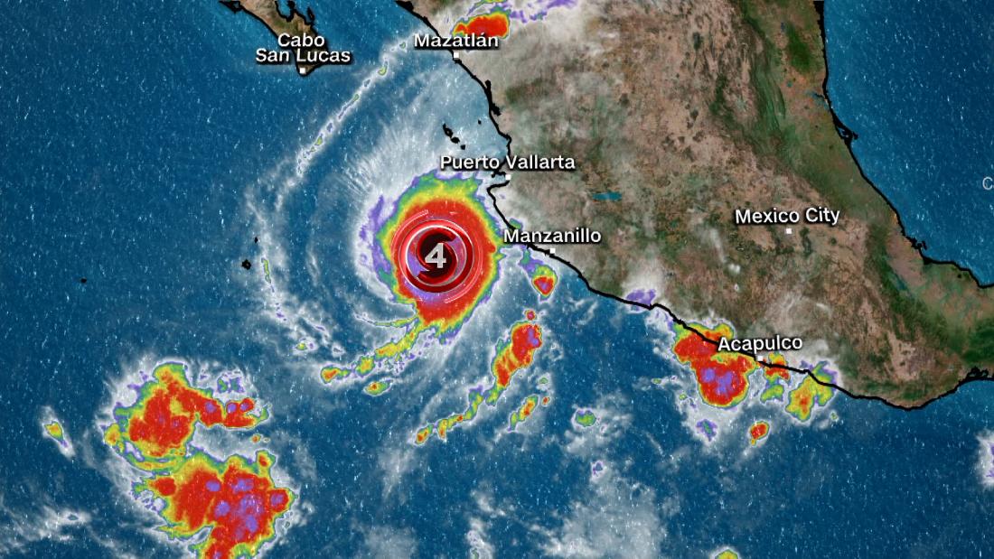 Hurricane Orlene: See forecast for massive hurricane in Pacific Ocean – CNN Video