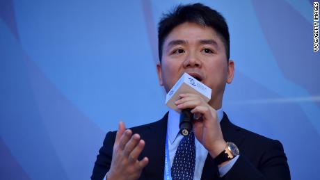 Richard Liu speaks during the Cross-Strait &amp; Hong Kong and Macau Internet Development Forum of the 2nd World Internet Conference on December 16, 2015 in Jiaxing, Zhejiang Province of China. 