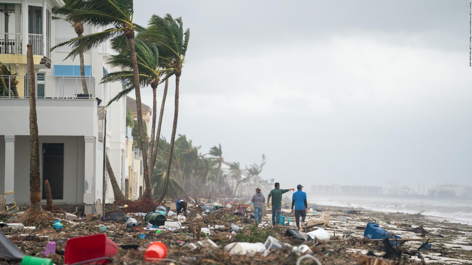 CNN acompañó a una familia que escapó de las inundaciones del huracán ...