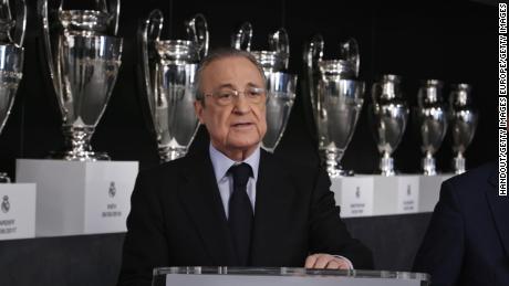 &quot;The Super League remains in the midst of European court proceedings challenging UEFA&#39;s monopoly in European football,&quot; said Real Madrid President Florentino Perez.