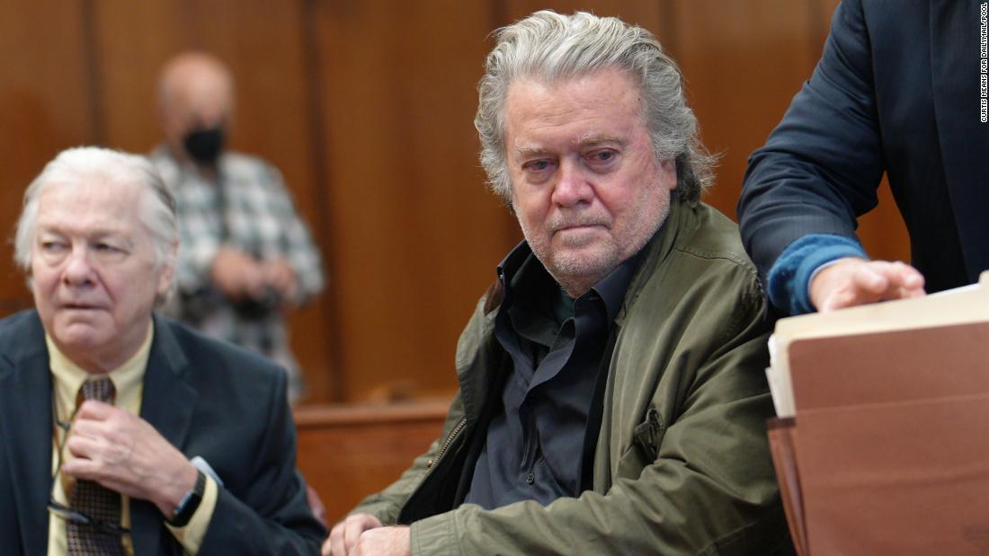 Steve Bannon to be sentenced for contempt of US Congress