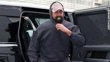 Kanye West, shown here last week, will no longer appear in an upcoming episode of &quot;The Shop.&quot;