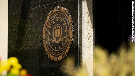 The Federal Bureau of Investigation (FBI) seal at its headquarters in Washington, D.C., US, on Monday, Aug. 22, 2022. 