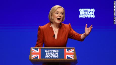 Liz Truss gave a lackluster speech to a party that&#39;s given up the will to live