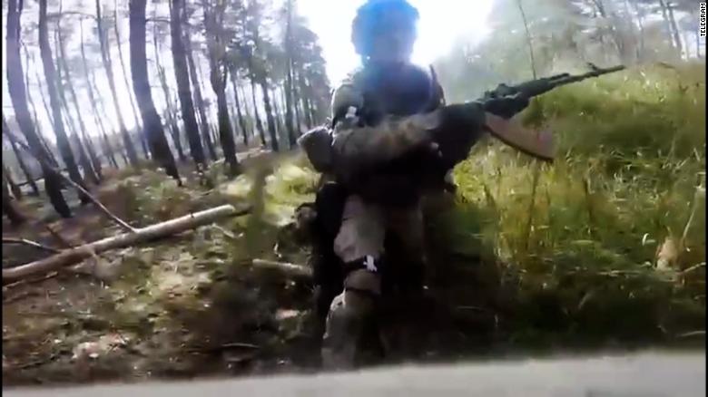 Video shows Ukraine's counter-offensive against Russian army
