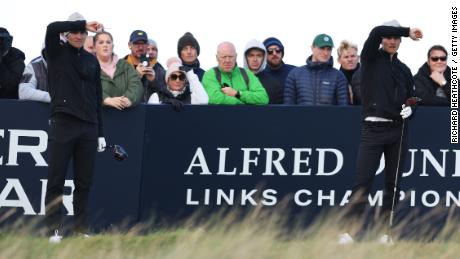 The Højgaard&#39;s donned identical outfits at the Alfred Dunhill Links Championship in October.