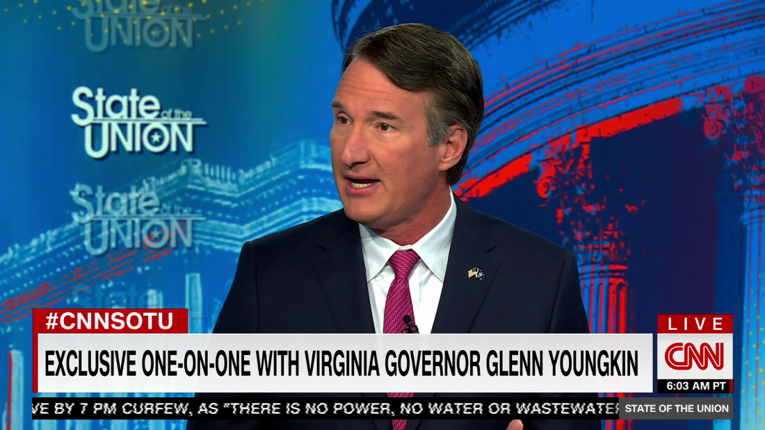 ‘We didn’t have to be here’: Youngkin hits Biden on inflation and energy – CNN Video