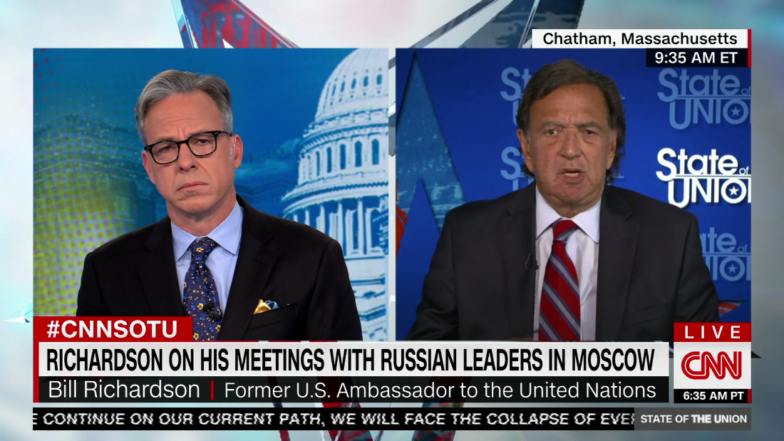 Bill Richardson on what he saw inside Russia – CNN Video