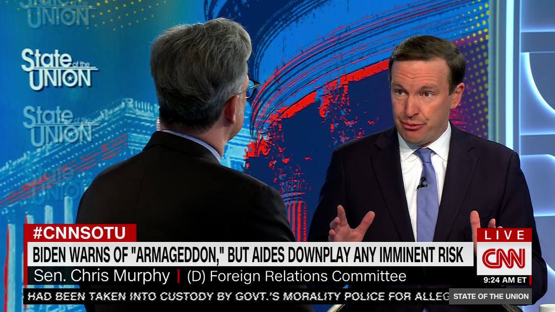 Murphy: U.S. must be ready for Putin to use tactical nuclear weapon – CNN Video
