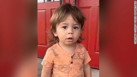 20-month-old Quinton Simon was last seen Wednesday morning at his home in Savannah, Georgia, according to Facebook posts from Chatham County police.