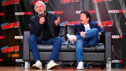 221010101729 michael j fox and christopher lloyd comic con hp video Michael J. Fox and Christopher Lloyd reunion delights 'Back to the Future' fans
