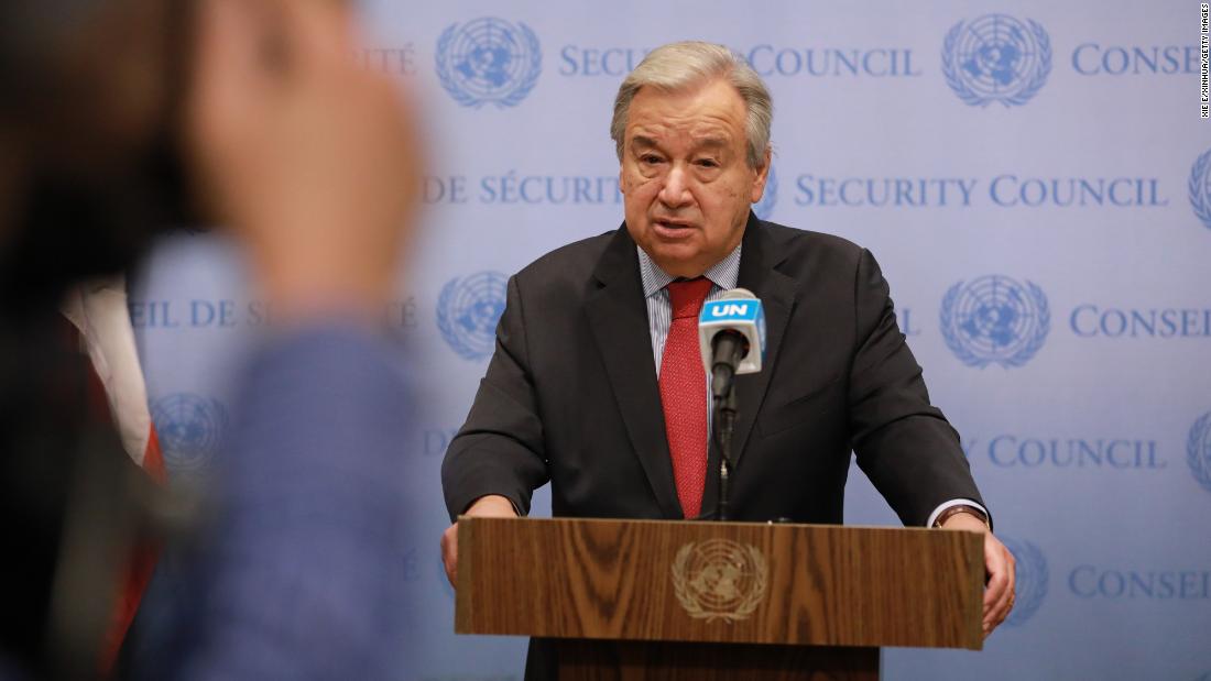 UN chief urges nations to consider deploying forces to help Haiti