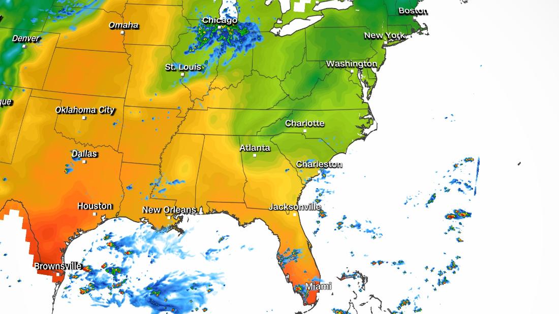 Weather forecast: Fall temperatures for the Northeast as rain hits Florida – CNN Video